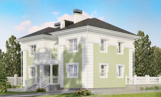 155-005-П Проект двухэтажного дома, экономичный дом из поризованных блоков Железногорск | Проекты домов от House Expert