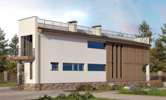 100-003-Л Проект двухэтажного дома, экономичный дом из газосиликатных блоков Минусинск | Проекты домов от House Expert