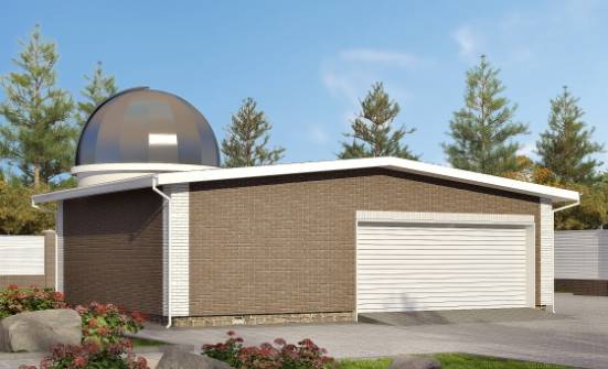 075-001-П Проект гаража из кирпича Канск | Проекты домов от House Expert