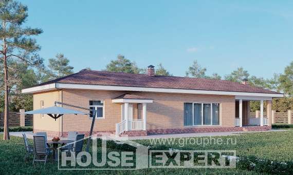 110-006-П Проект бани из арболита Ачинск, House Expert